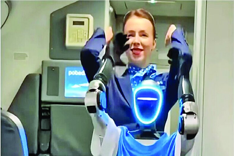 رونمایی از اولین مهماندار رباتیک در روسیه