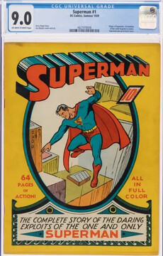 «سوپرمن»؛ گران‌ترین کتاب مصور فروخته‌شده تاریخ