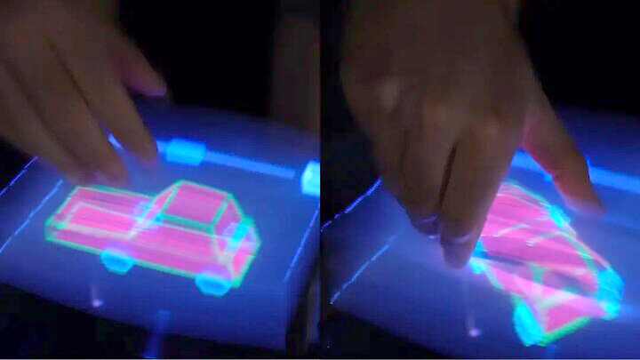 ابداع نمایشگر لمسی جدید