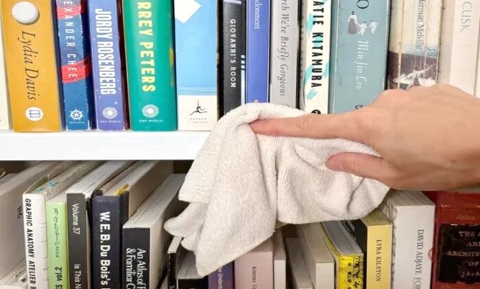چطور کتاب‌ها را بدون آسیب زدن تمیز کنیم؟