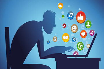 یک هفته دوری از شبکه‌های اجتماعی کاهش چشمگیر افسردگی