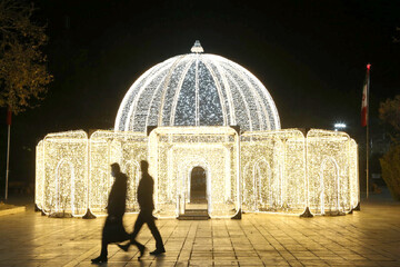 جشنواره نور پایتخت در بوستان ملت