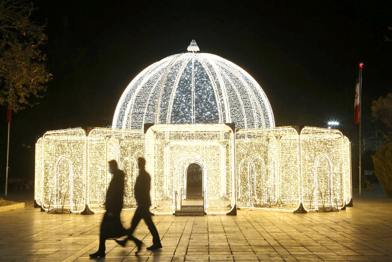 جشنواره نور پایتخت در بوستان ملت