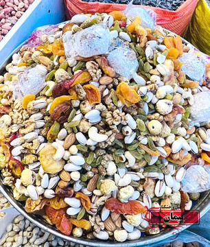 شور و شیرین یک بازار خوشمزه