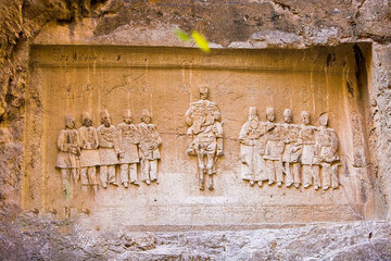 حجاری تاریخی در منطقه لاریجان مازندران