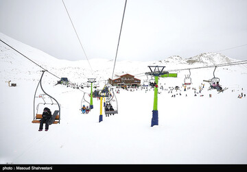 افتتاح پیست بین‌المللی اسکی توچال