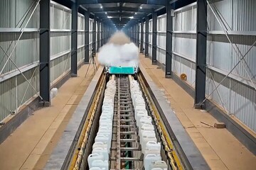 قطار مغناطیسی شناوری که مثل برق و باد حرکت می‌کند