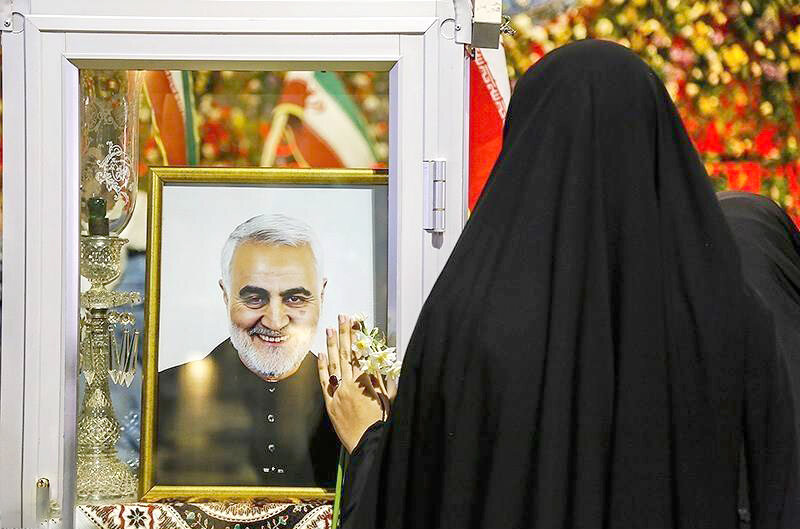 مزار سردار حاج قاسم سلیمانی در ششمین سالگرد شهادت