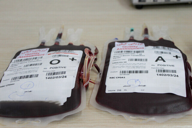 توانمند در تامین خون نادر