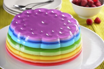 آیا مصرف ژله باعث چاقی صورت می‌شود؟