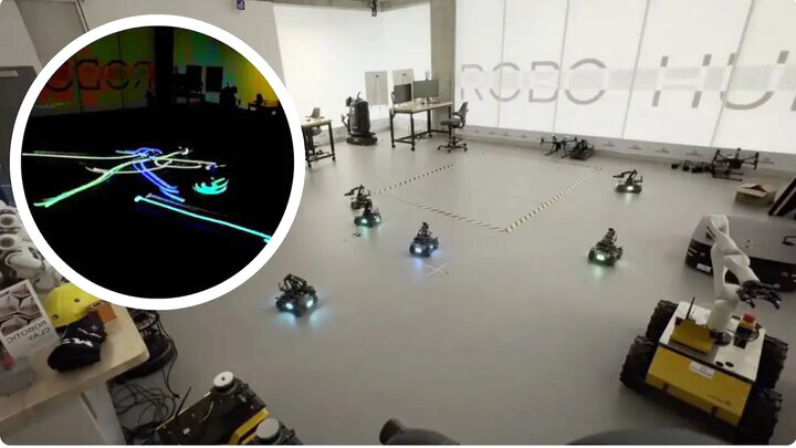 لشکر ربات‌ها با موسیقی اثر هنری خلق می‌کنند