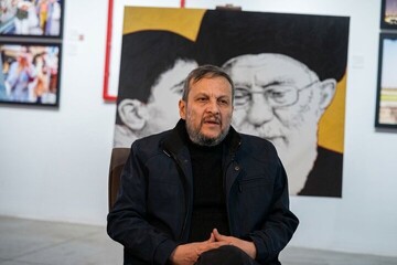 بوم زنده یک هنرمند در ایام جنگ