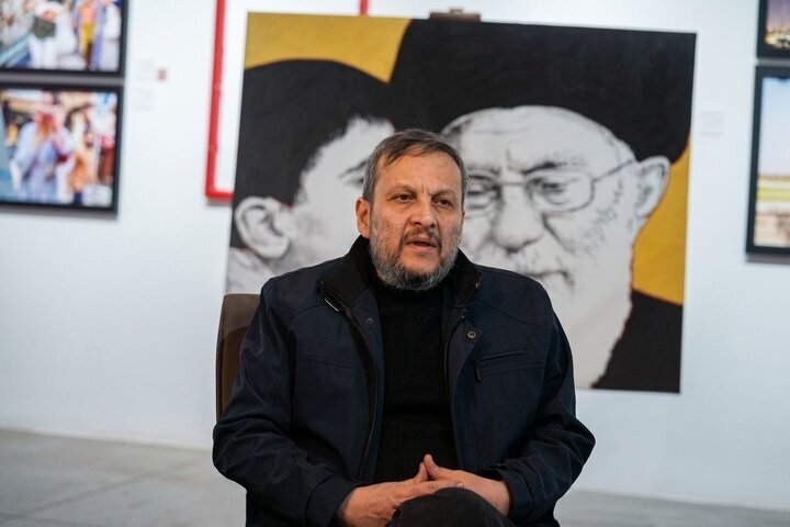 بوم زنده یک هنرمند در ایام جنگ