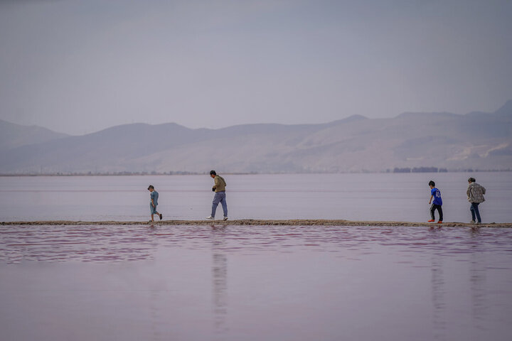 دریاچه مهارلو در شیراز
