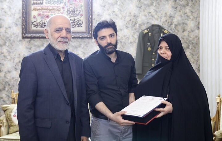 ابلاغ سلام فرمانده کل قوا به خانواده سپهبد شهید موسوی