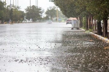 بارندگی، صاعقه و وزش باد شدید در ۱۶ استان