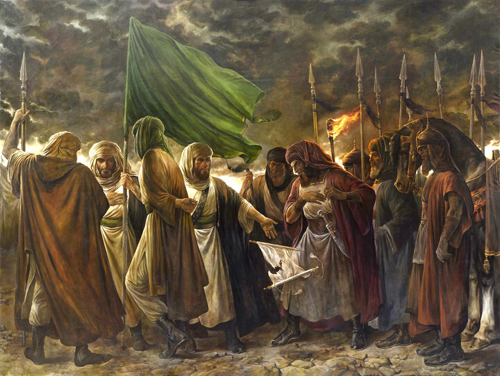آب را بر یاران حسین بستند!