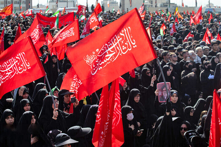 اشک، صیقل شمشیر خون‌خواهی است