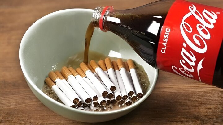 ترکیب کوکاکولا و سیگار؛ قوی‌ترین آفت‌کش و لکه‌بر خانگی در پنج دقیقه!