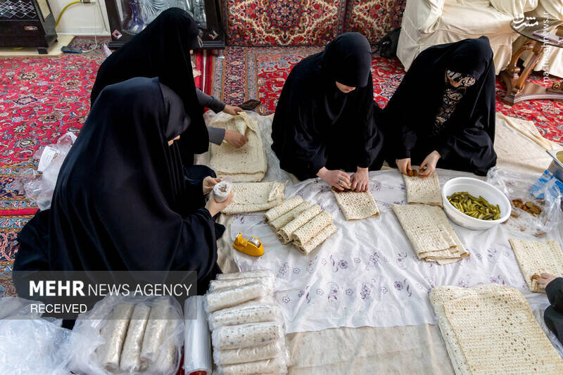 لقمه‌هایی که با برکت شدند
