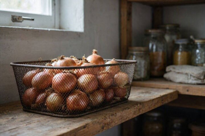نگهداری پیاز راه دارد