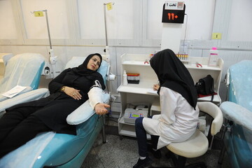سهم سه درصدی زنان تهرانی از اهدای خون