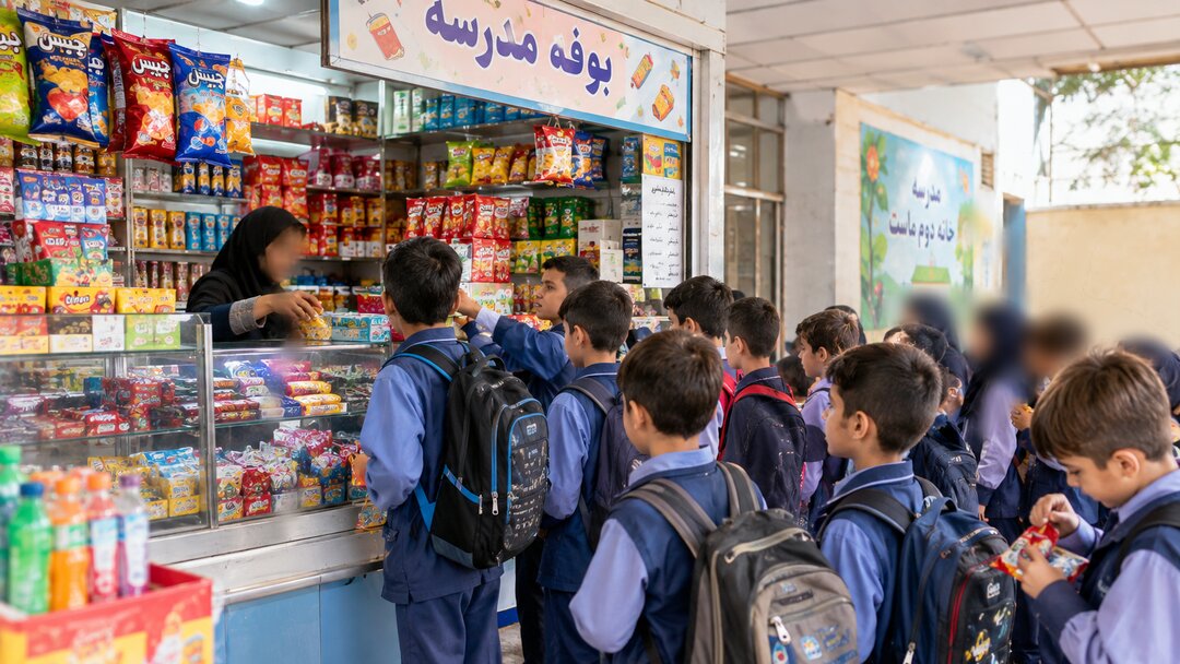 یک زنگ تفریح نصف مزد یک روز