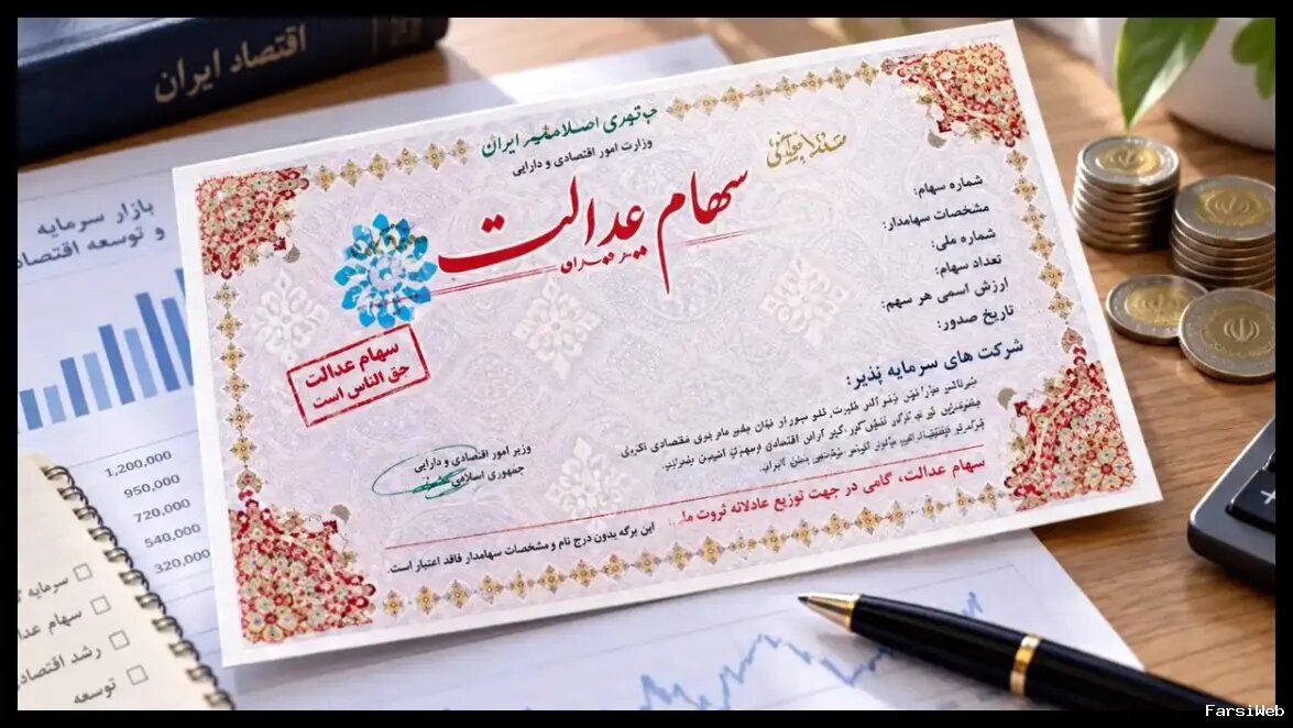 واریز سود سهام عدالت حدود ۲/۵ میلیون تومان