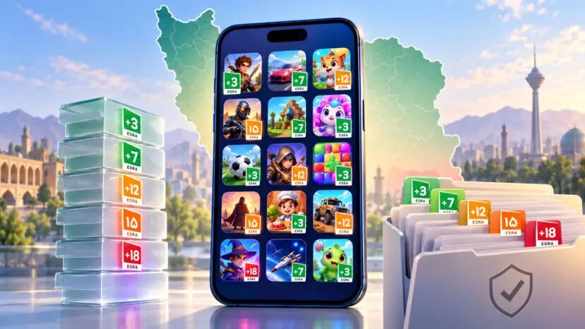 بیش از ۴۵۰۰ بازی موبایلی ایرانی رده‌بندی سنی دریافت کردند